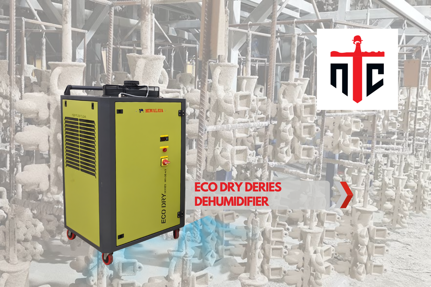 Narayan Techno Cast LLP | Investment Casting | Eco Dry Series Industrial Dehumidifier